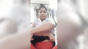 Gouthami reddy manthena removing t shirt & bra showing nude milky boobs pressing - bedroom, boobs, bra