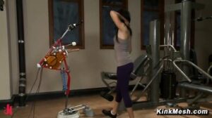 Billi Ann Taming a Newcomer Fucking Machines Sybian Mamba Faun Screaming Orgasm Ride - Anal, brunette, climax